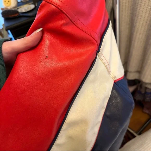 Vintage Nike Red Sox varsity coat sz XL - Picture 5 of 10